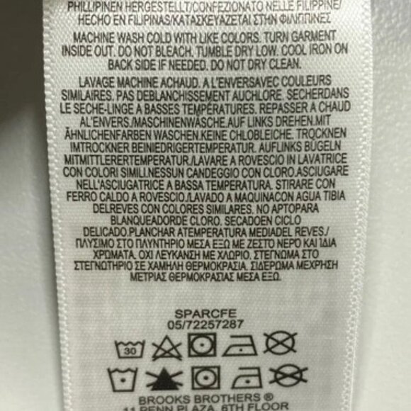 NEW BROOKS BROTHERS Womens Dress Size 16 A-Line Shirt Dress Corduroy Long Sleeve - Picture 5 of 8